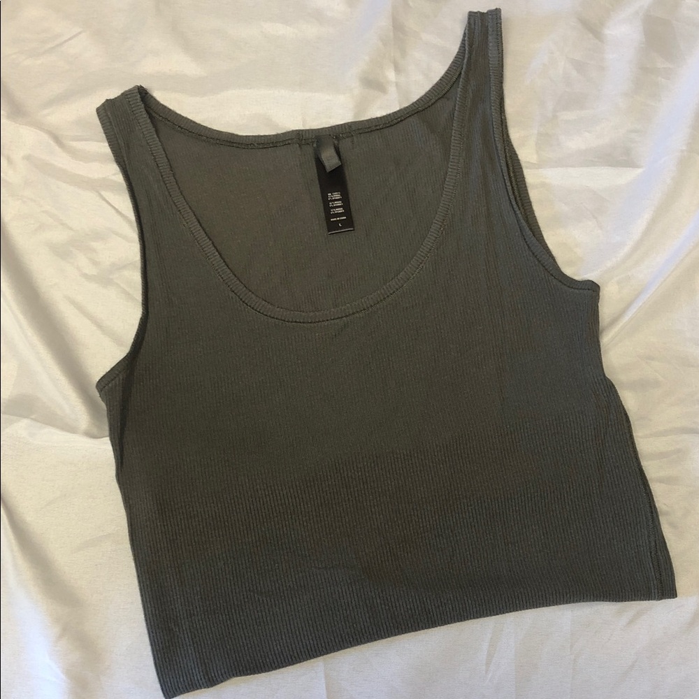 SKIMS Charcoal Tank Top